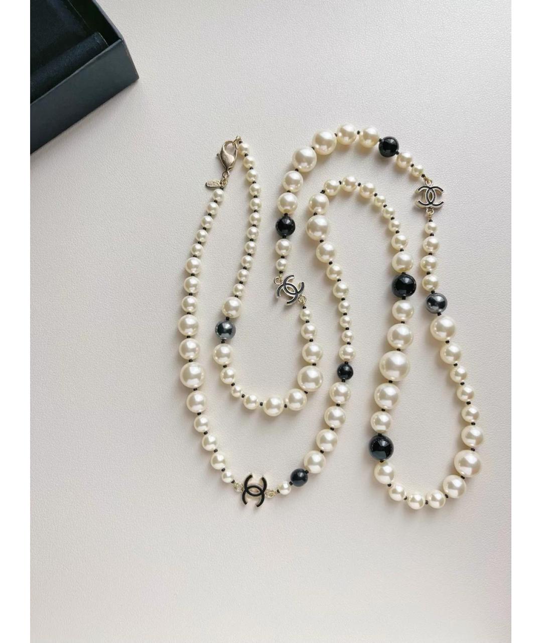 CHANEL Мульти жемчужное колье, фото 2