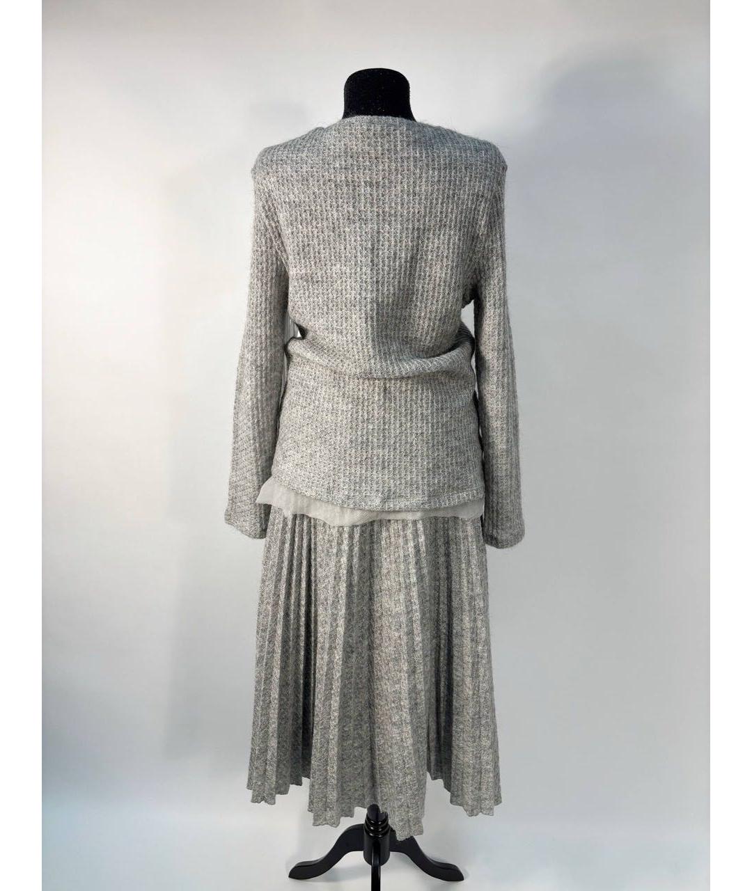 ERMANNO SCERVINO Серый костюм с юбками, фото 7