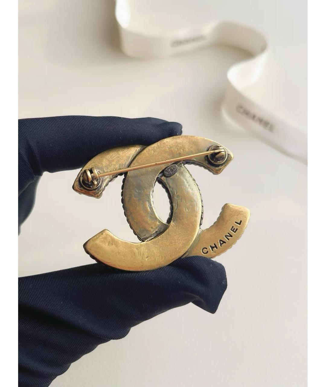 CHANEL Мульти металлическая булавка / брошь, фото 3
