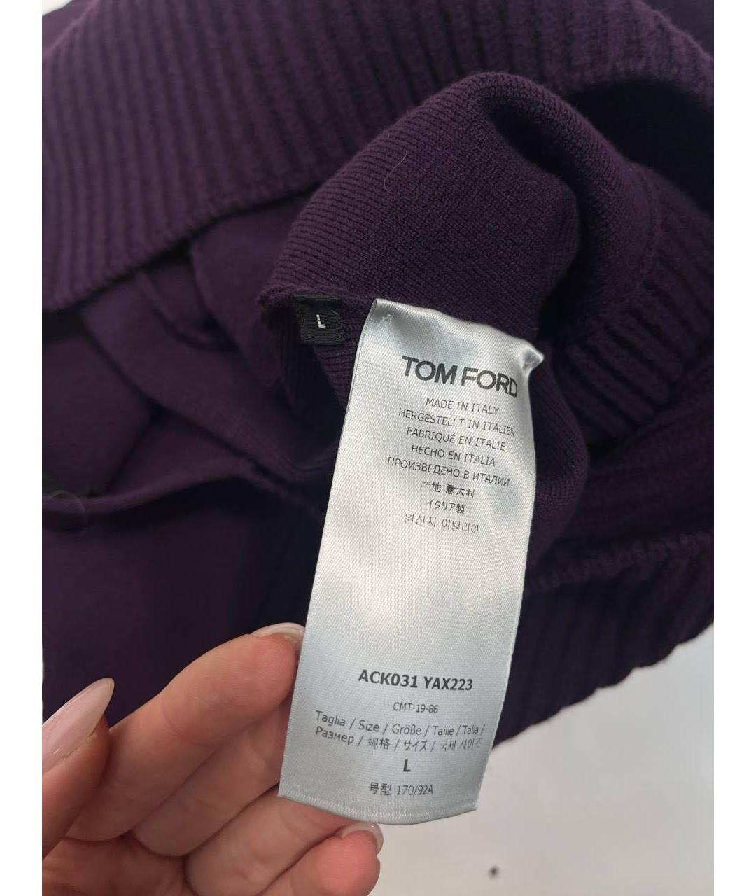 TOM FORD Фиолетовое повседневное платье, фото 4