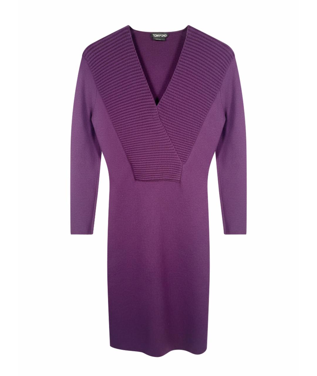 TOM FORD Фиолетовое повседневное платье, фото 1