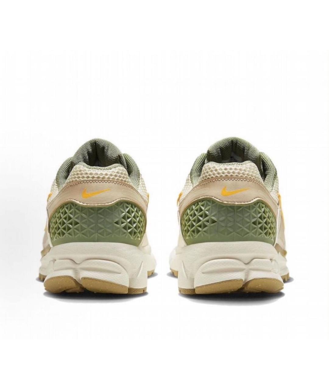 NIKE Бежевые замшевые высокие кроссовки / кеды, фото 4