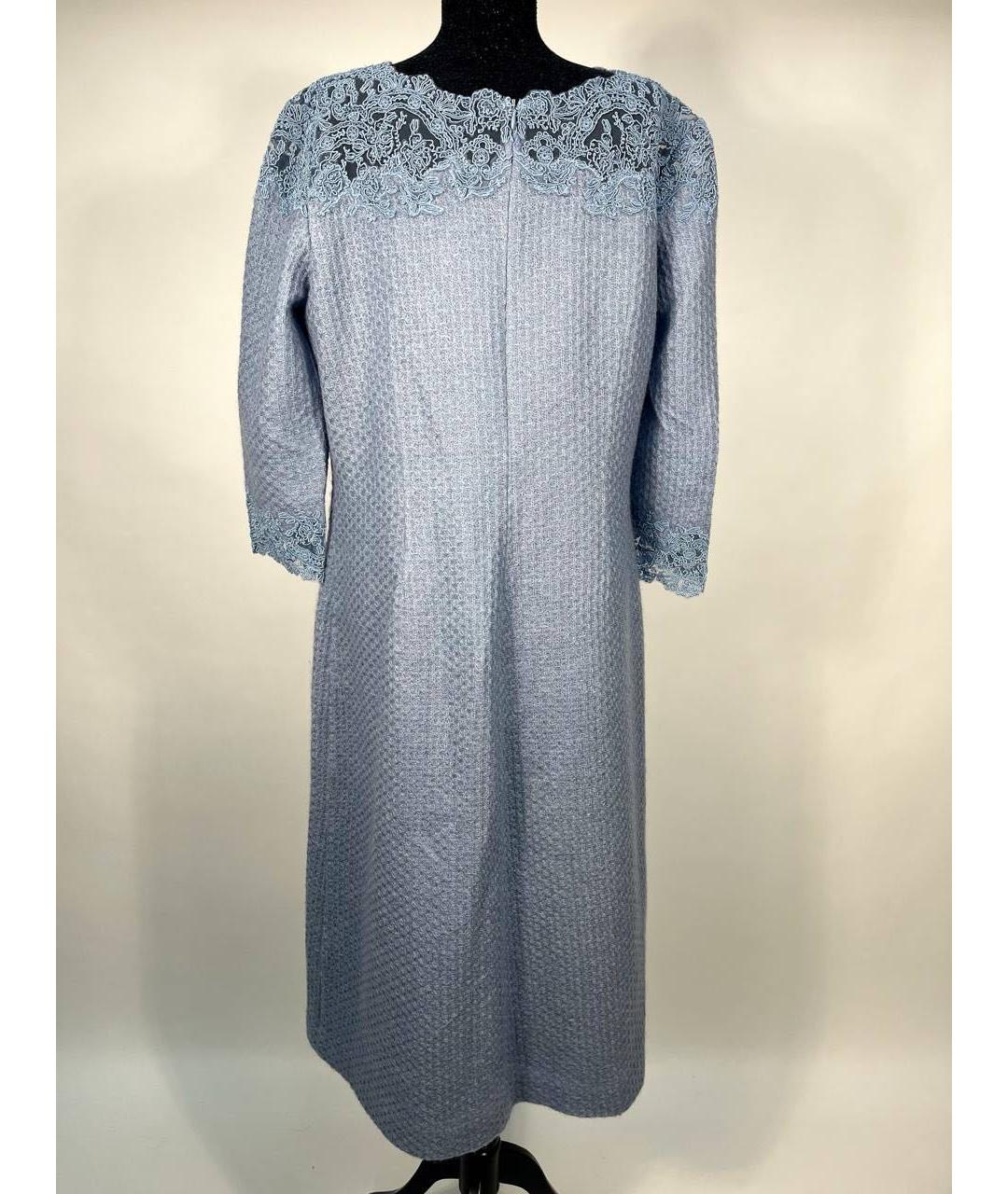 ERMANNO SCERVINO Голубое повседневное платье, фото 6