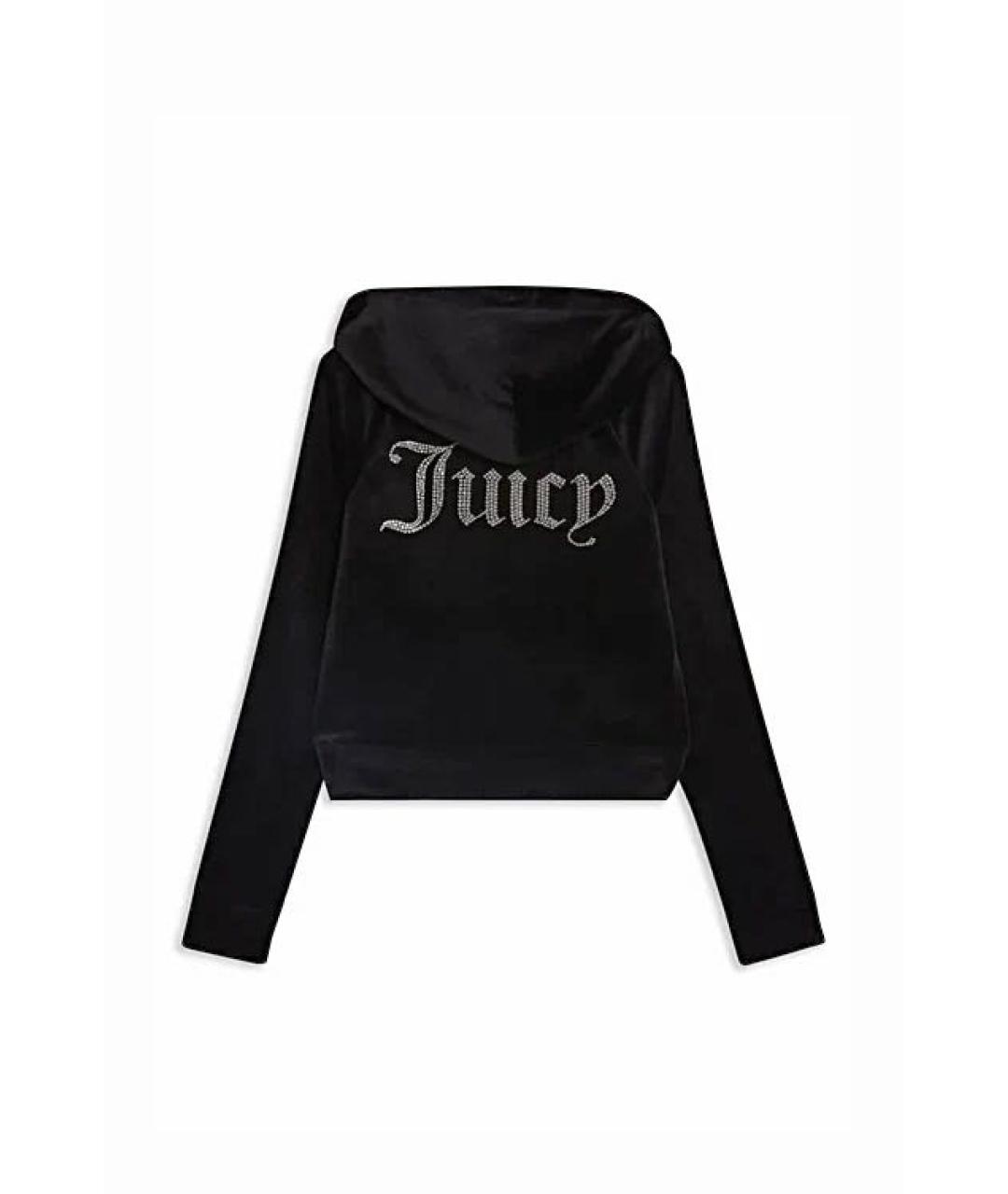 JUICY COUTURE Черный велюровый спортивные костюмы, фото 2
