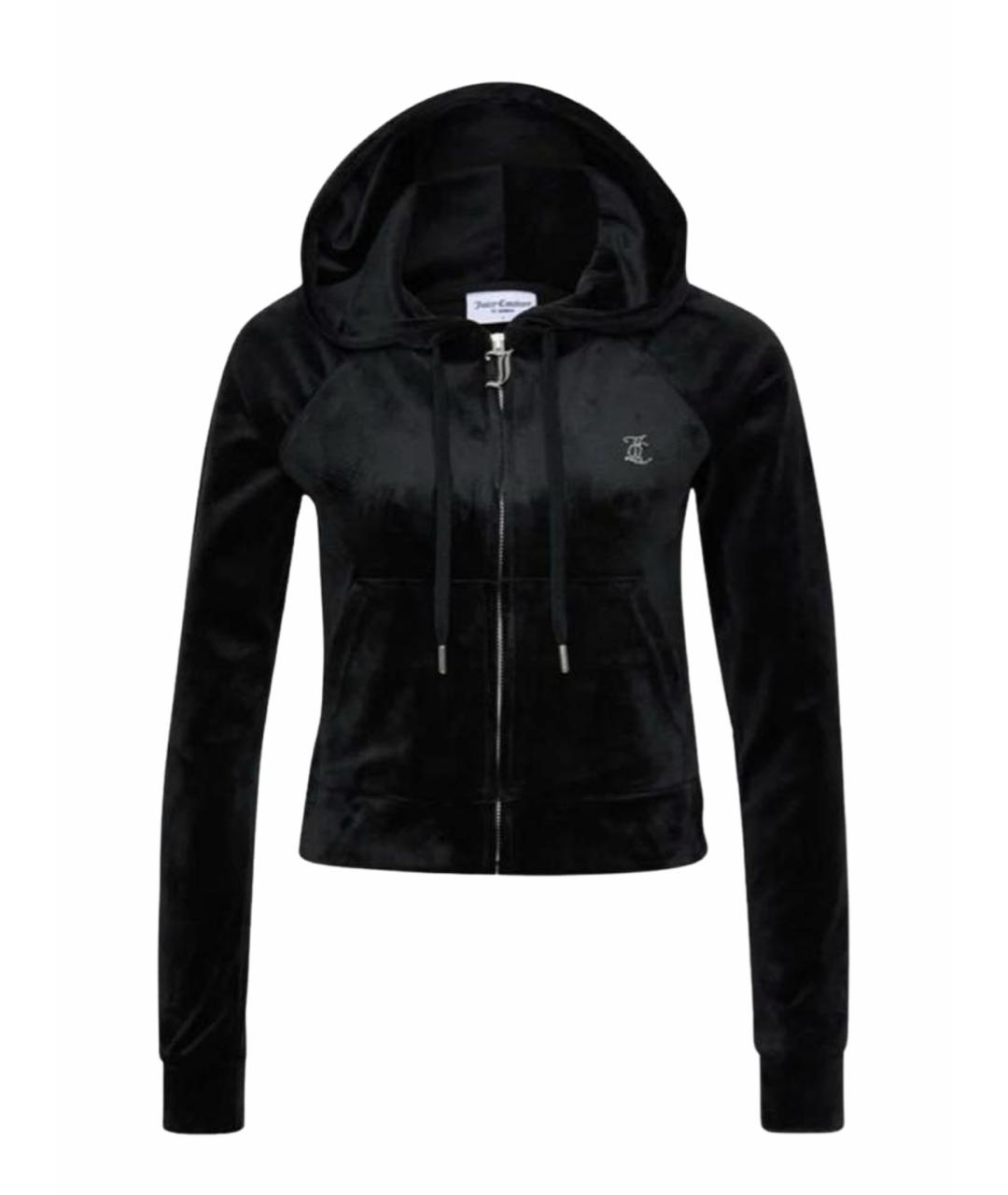 JUICY COUTURE Черный велюровый спортивные костюмы, фото 1