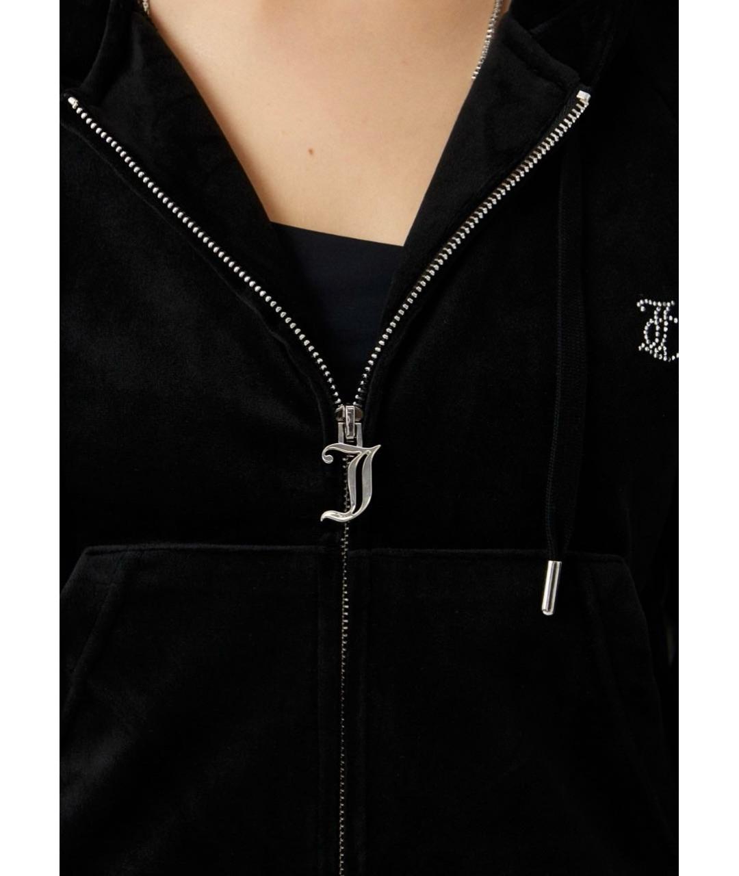 JUICY COUTURE Черный велюровый спортивные костюмы, фото 4