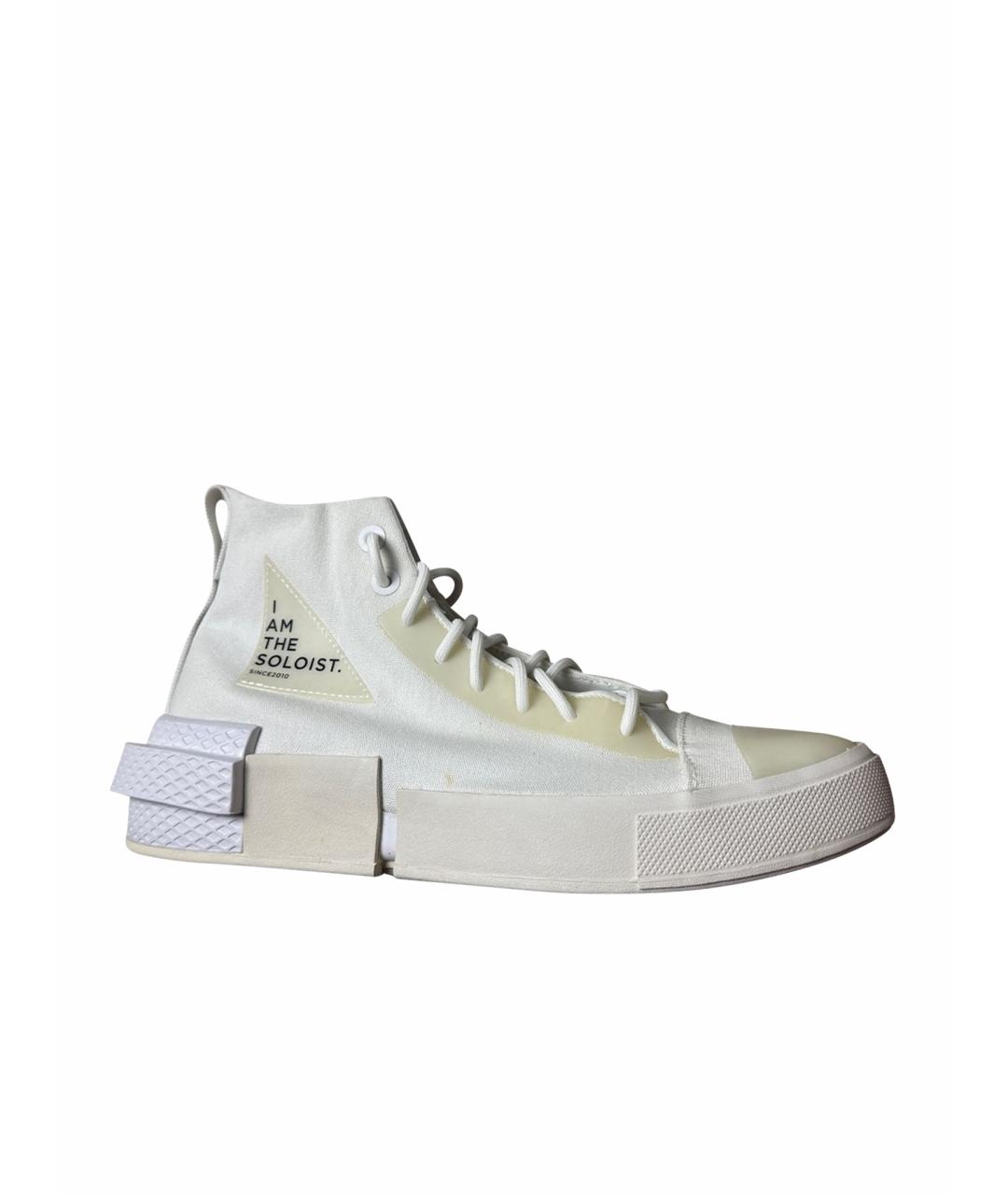 TAKAHIROMIYASHITA THE SOLOIST Белые высокие кроссовки / кеды, фото 1