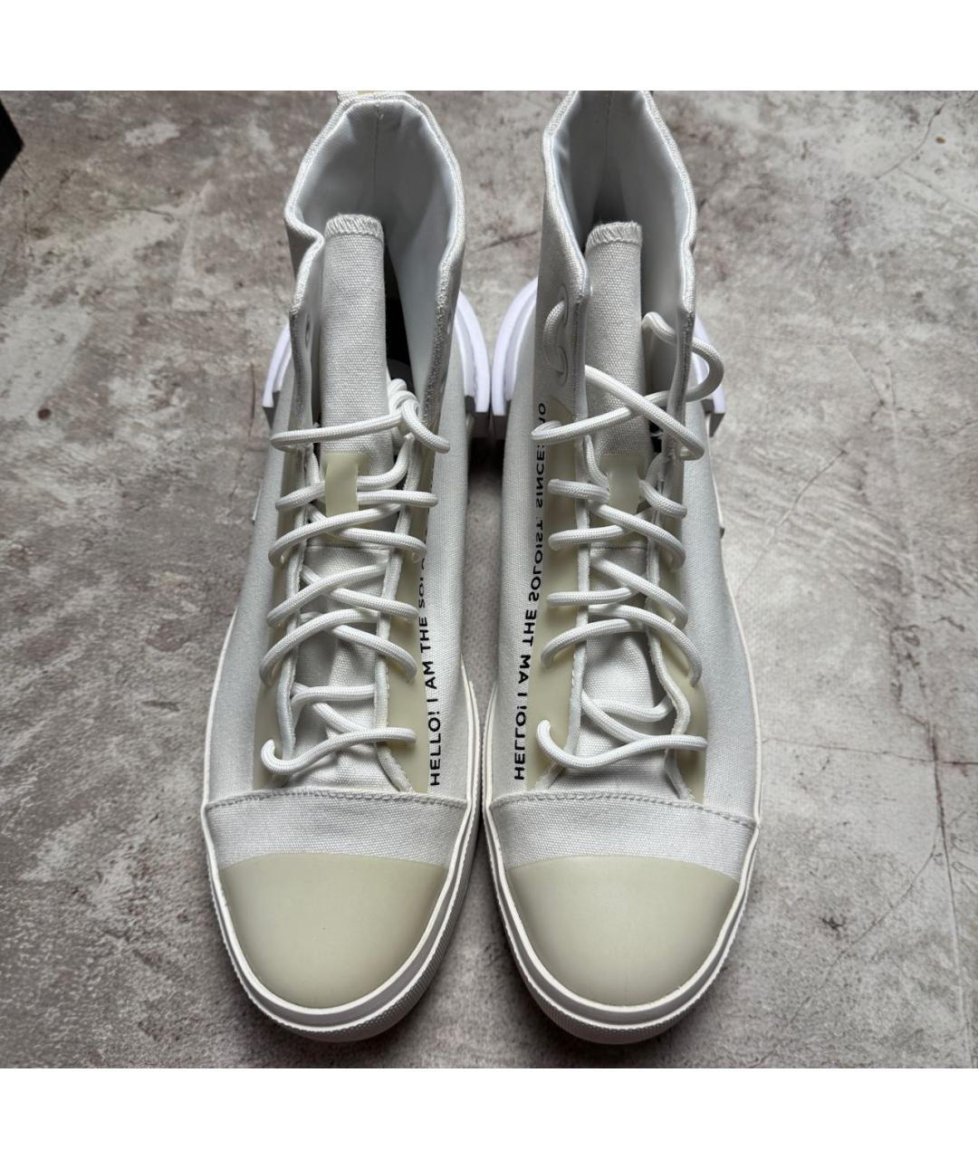 TAKAHIROMIYASHITA THE SOLOIST Белые высокие кроссовки / кеды, фото 2