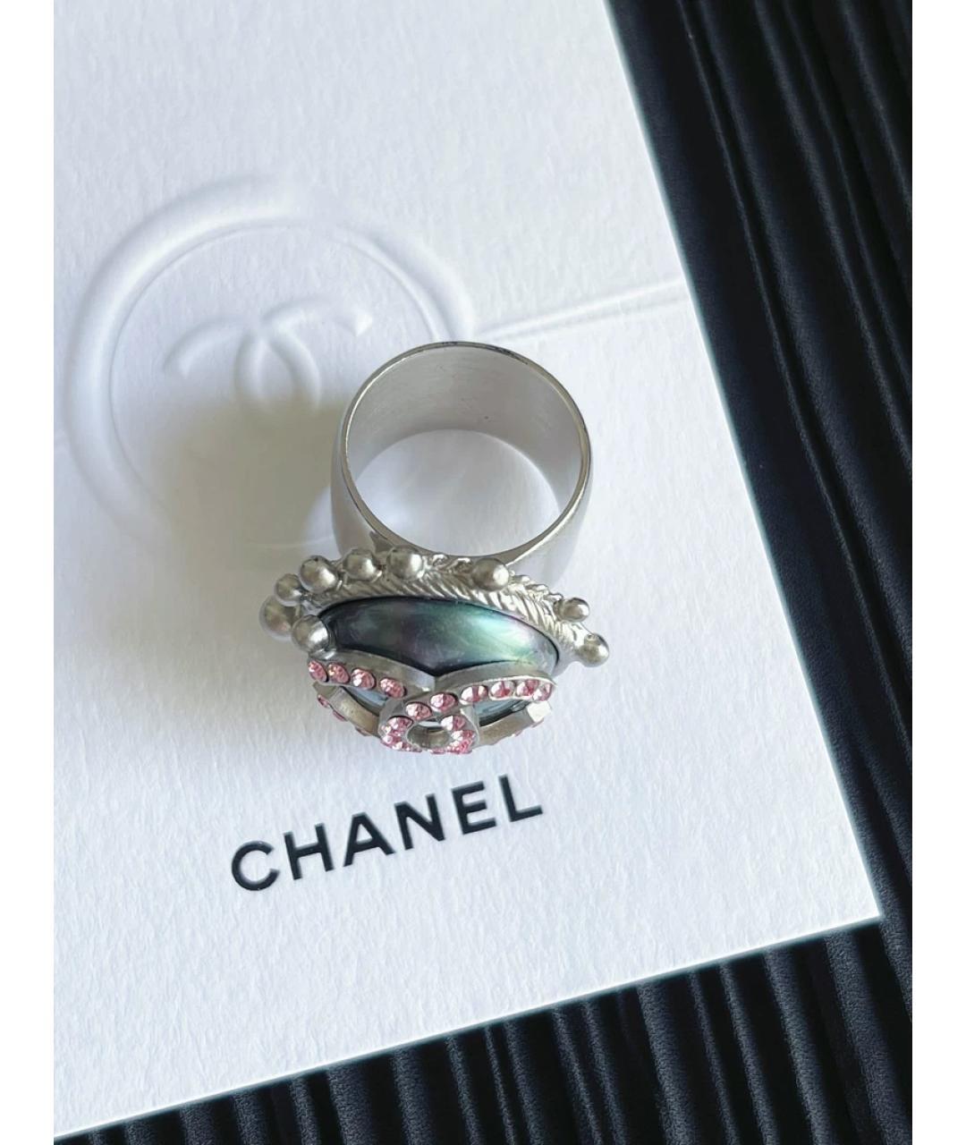 CHANEL Серое жемчужное кольцо, фото 3