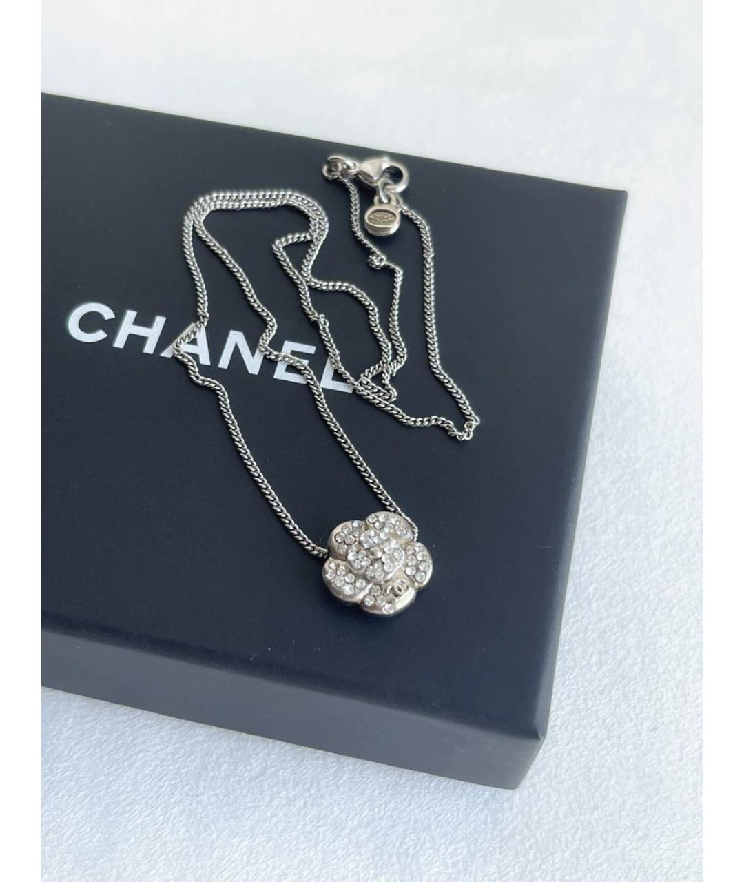 CHANEL Серебряная металлическая подвеска, фото 2