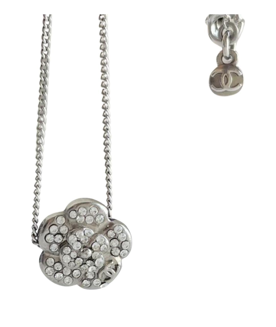 CHANEL Серебряная металлическая подвеска, фото 1