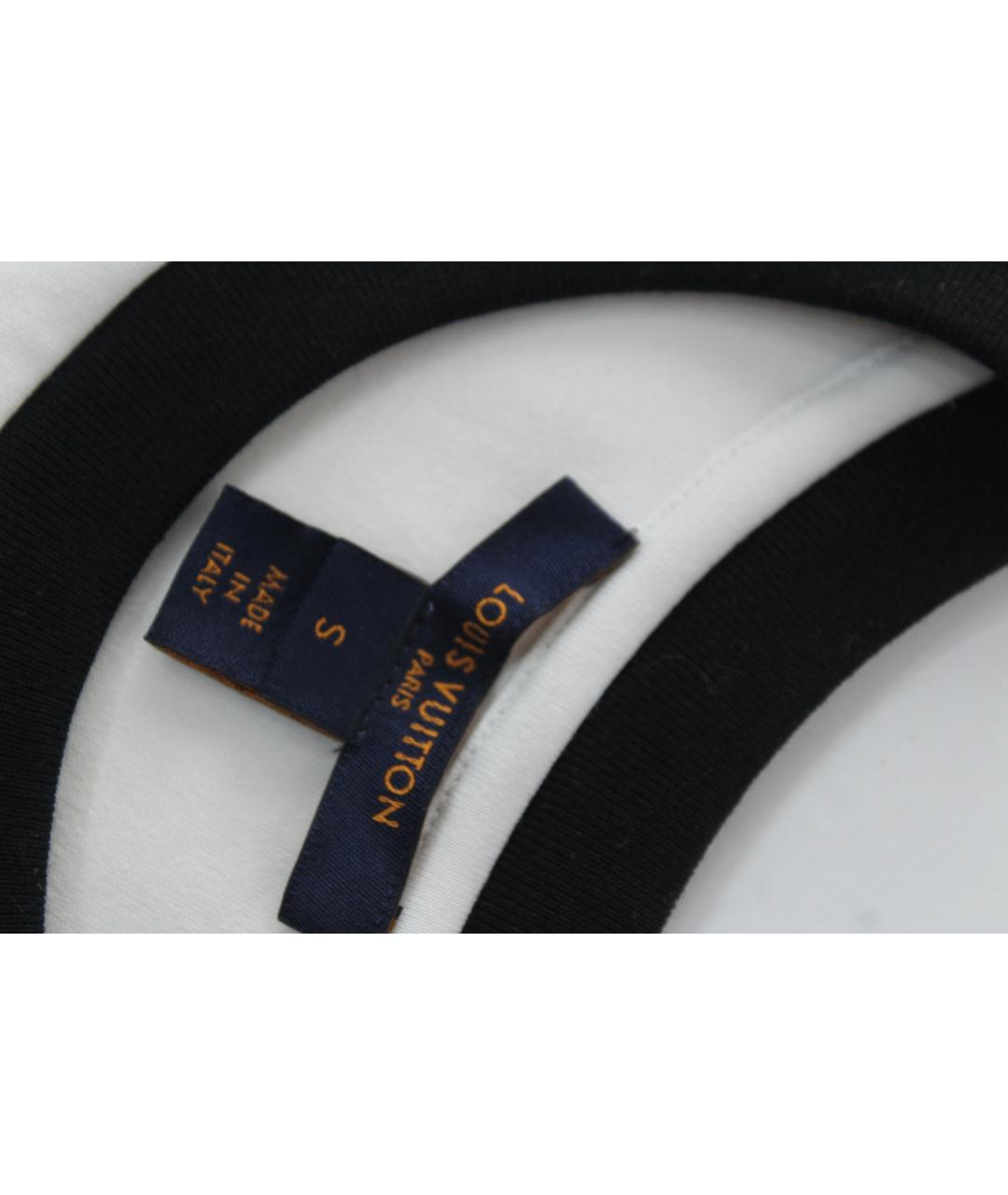 LOUIS VUITTON Мульти хлопковая футболка, фото 6