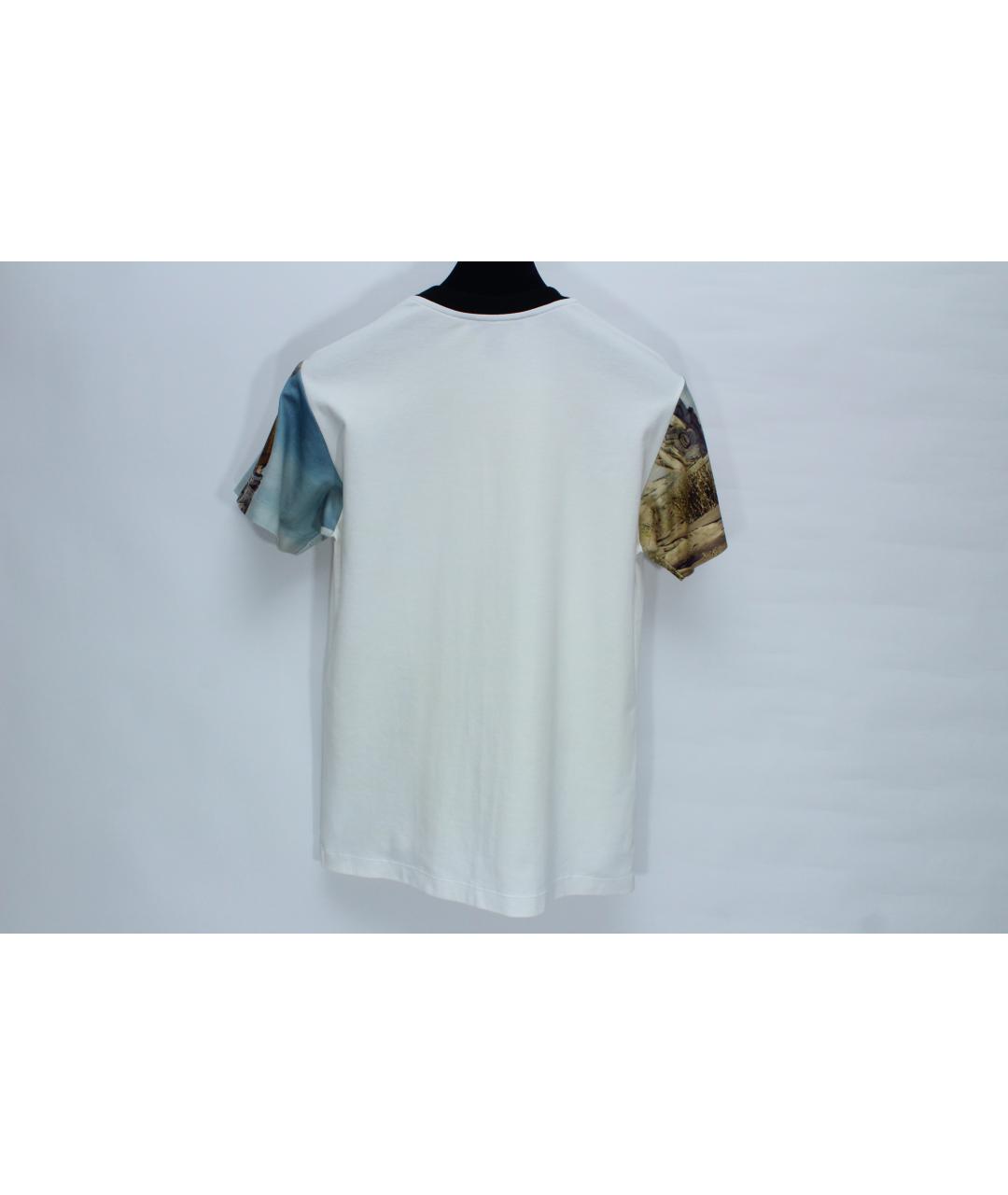 LOUIS VUITTON Мульти хлопковая футболка, фото 3