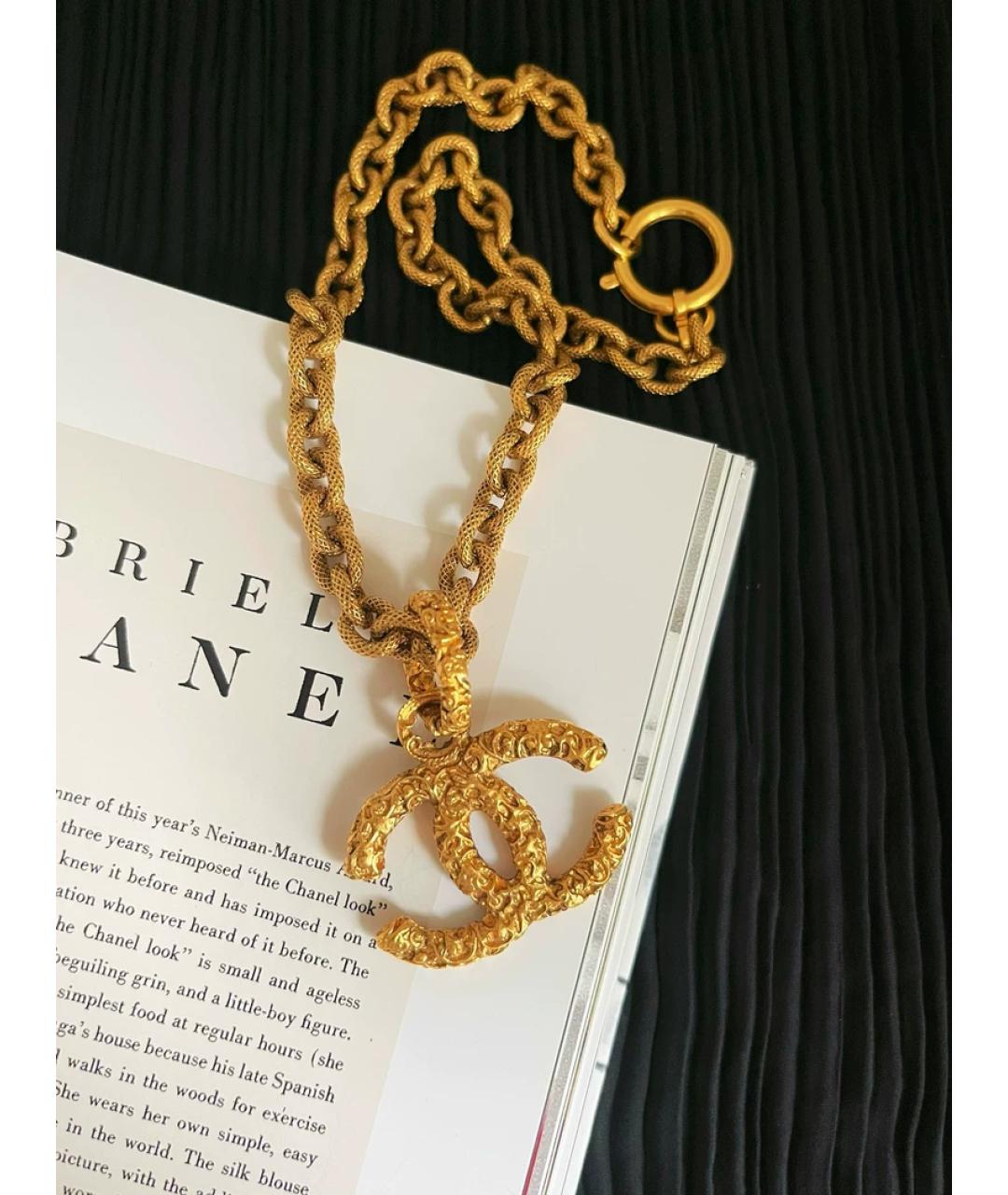 CHANEL Золотая подвеска из желтого золота, фото 5