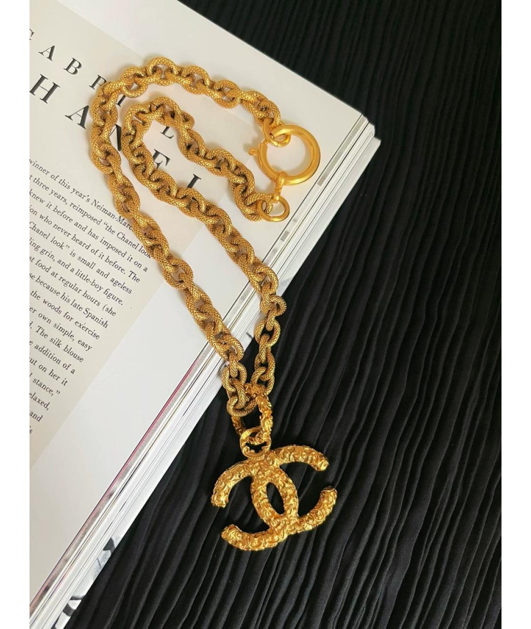 CHANEL Золотая подвеска из желтого золота, фото 6