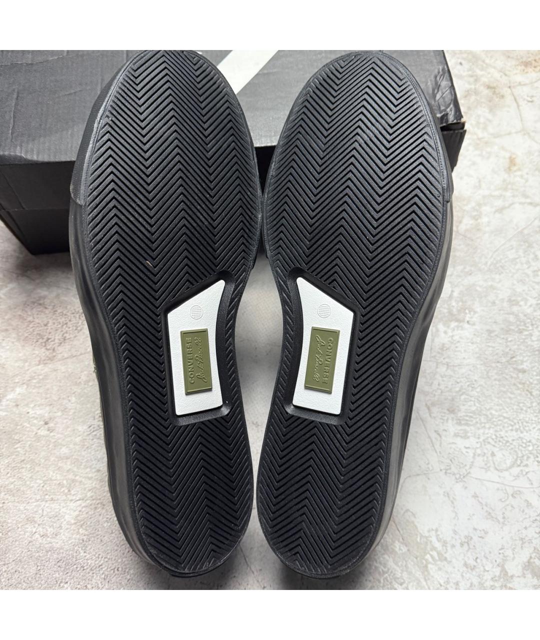 CONVERSE Зеленые низкие кроссовки / кеды, фото 5