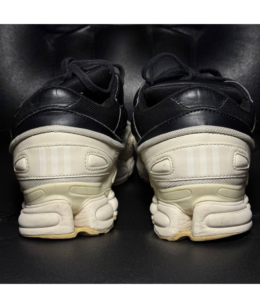 ADIDAS X RAF SIMONS Белые текстильные низкие кроссовки / кеды, фото 2