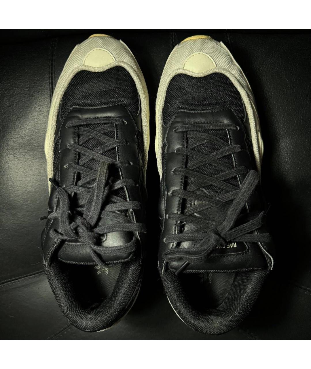 ADIDAS X RAF SIMONS Белые текстильные низкие кроссовки / кеды, фото 7