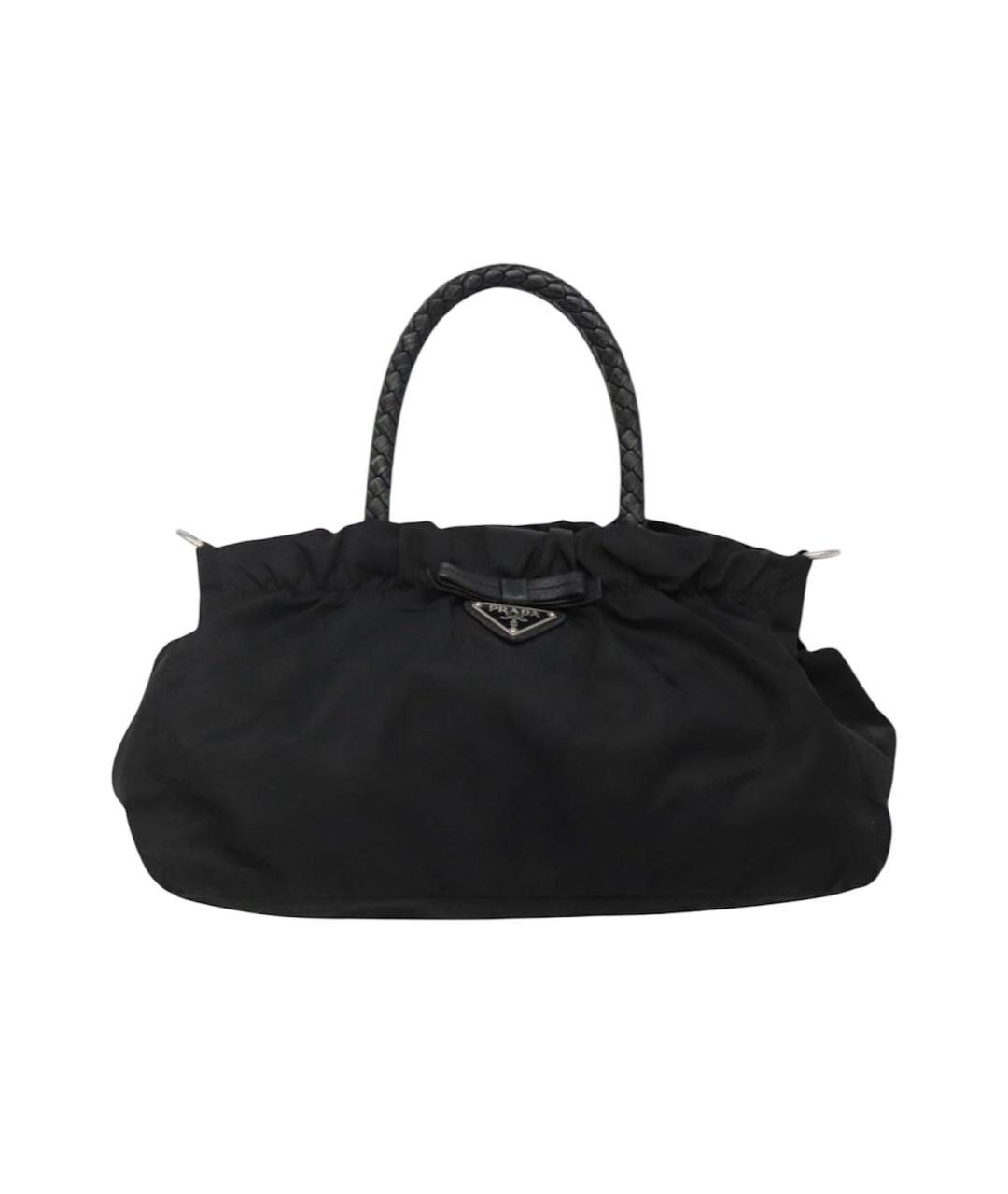 PRADA Черная сумка с короткими ручками, фото 9