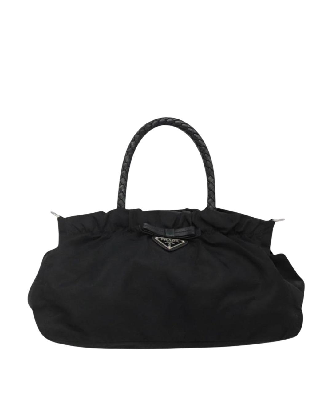 PRADA Черная сумка с короткими ручками, фото 1
