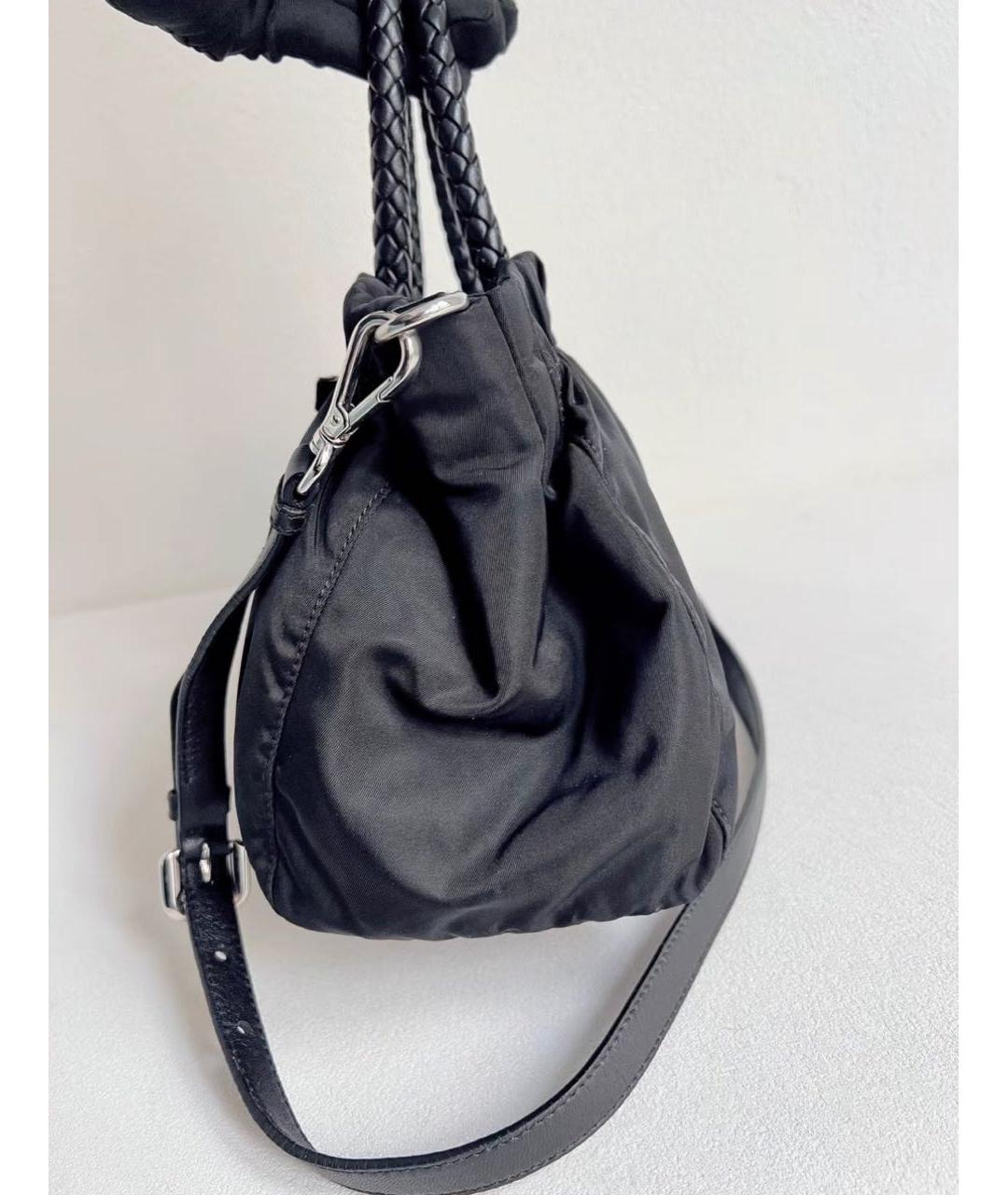 PRADA Черная сумка с короткими ручками, фото 8