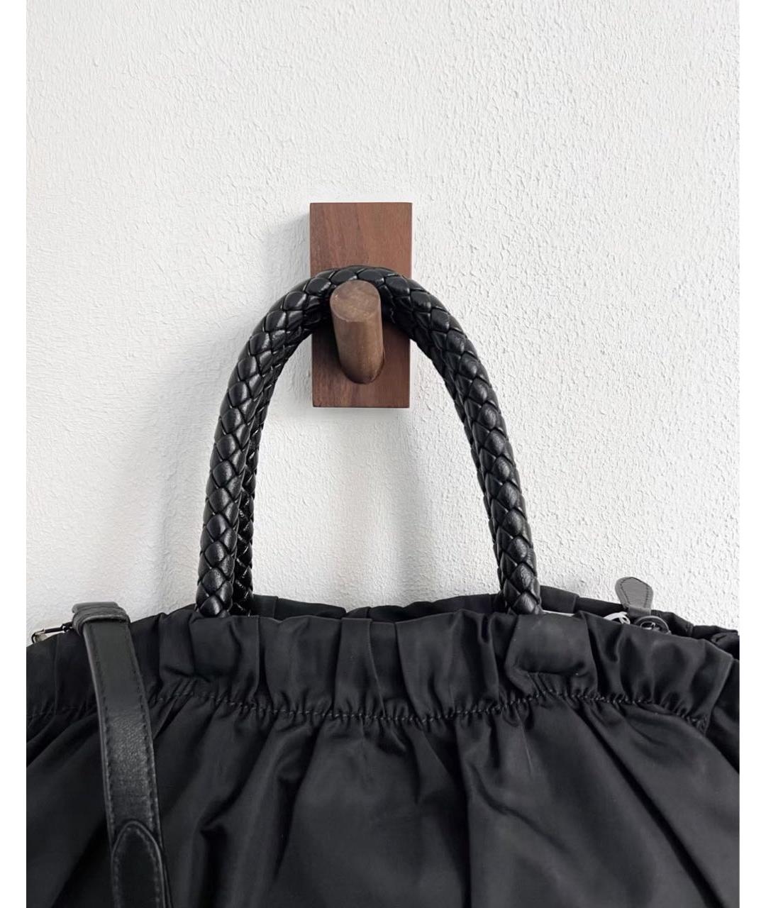 PRADA Черная сумка с короткими ручками, фото 6