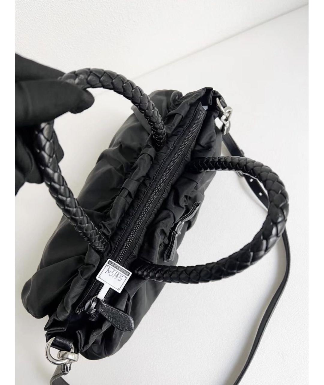 PRADA Черная сумка с короткими ручками, фото 4