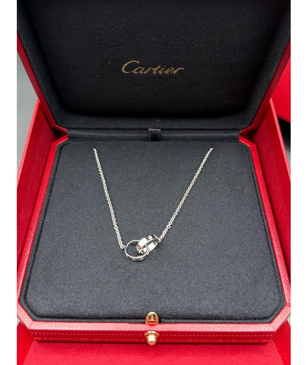 CARTIER Серебряная подвеска из белого золота, фото 4