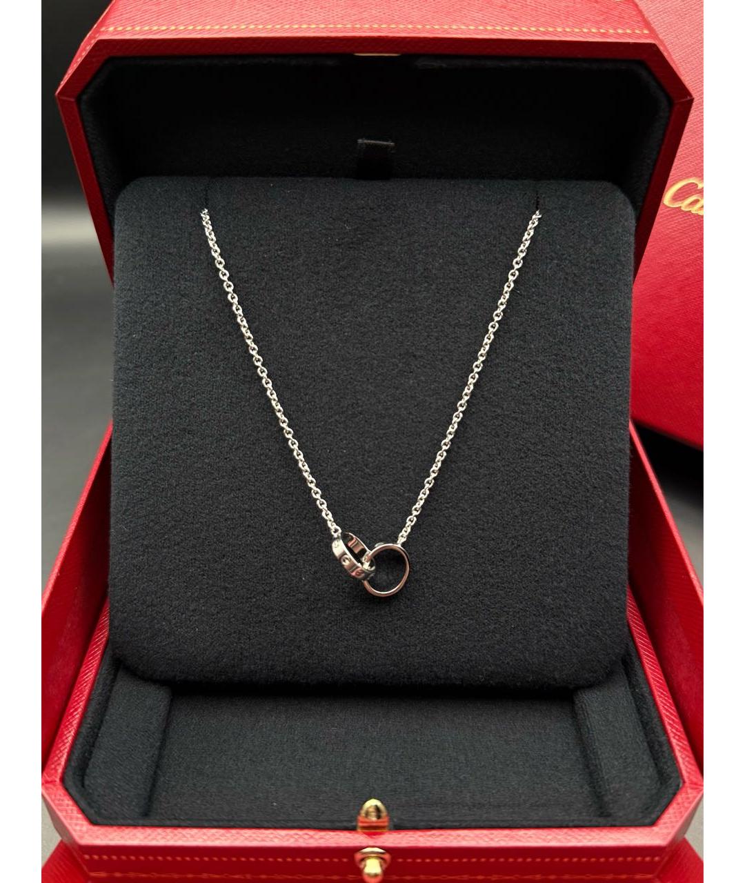 CARTIER Серебряная подвеска из белого золота, фото 2