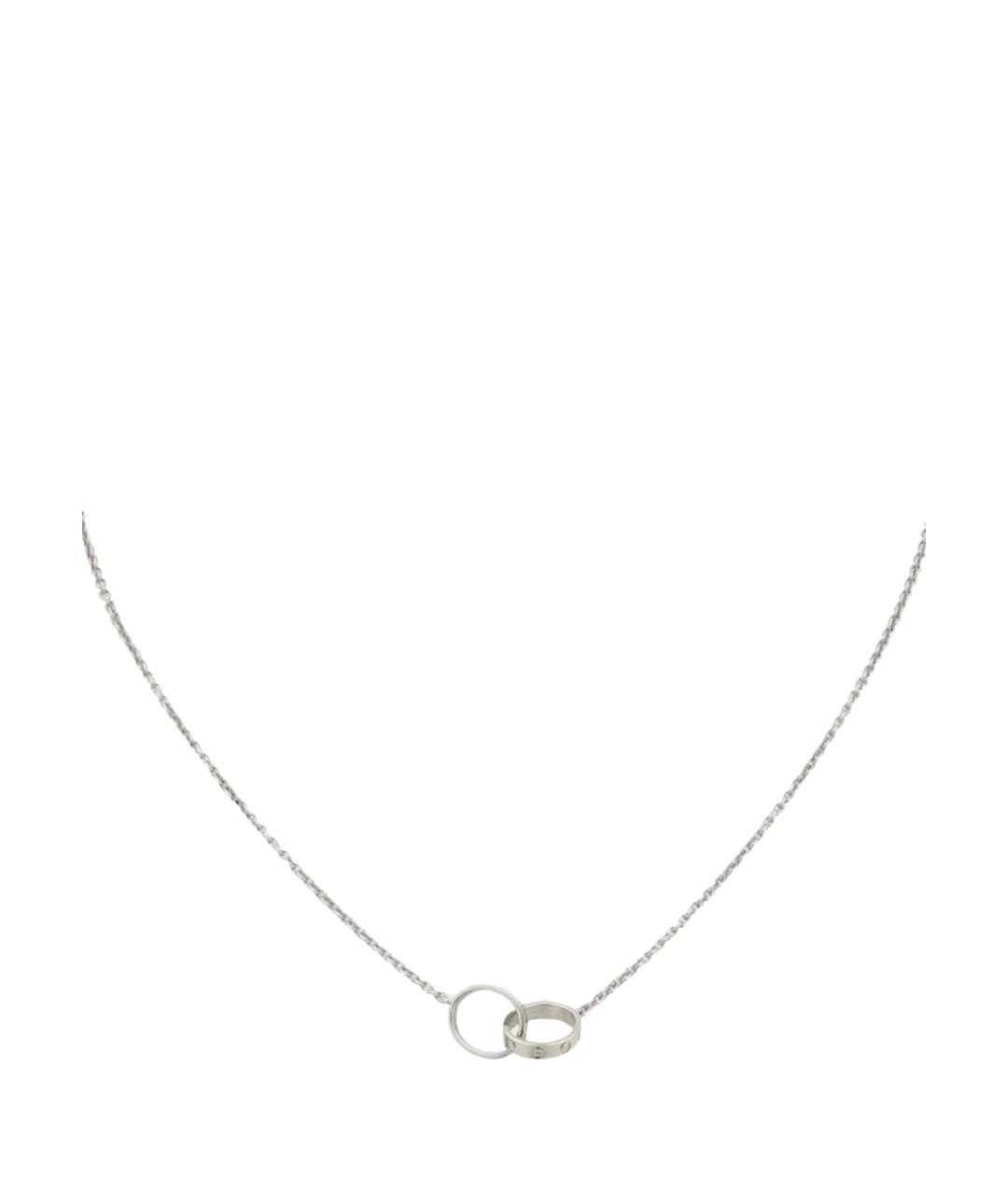 CARTIER Серебряная подвеска из белого золота, фото 1