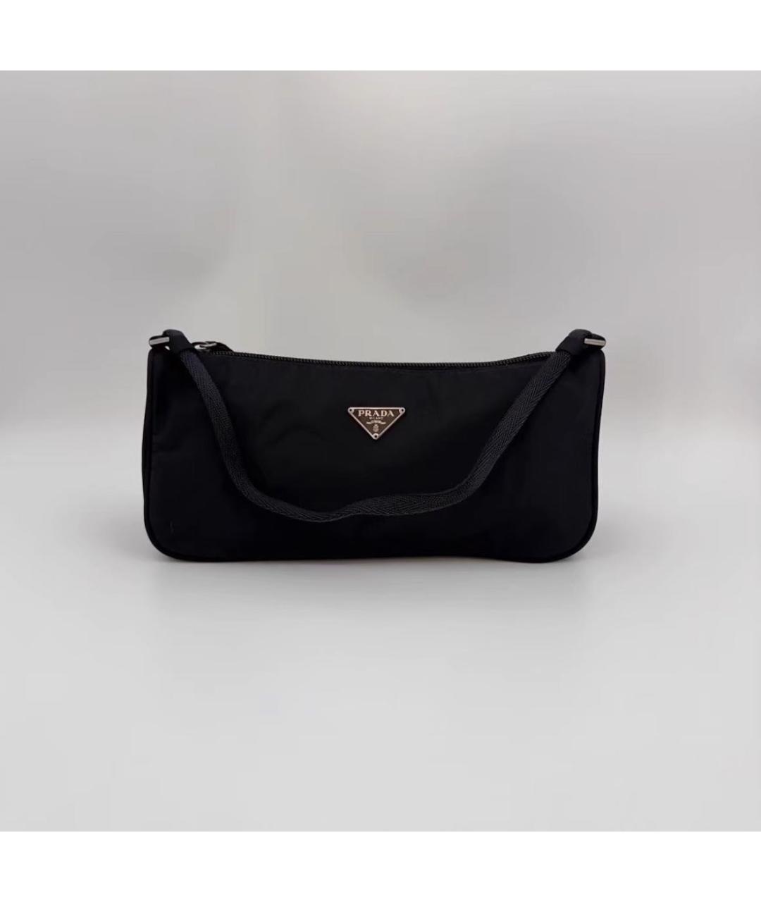 PRADA Черная сумка с короткими ручками, фото 2