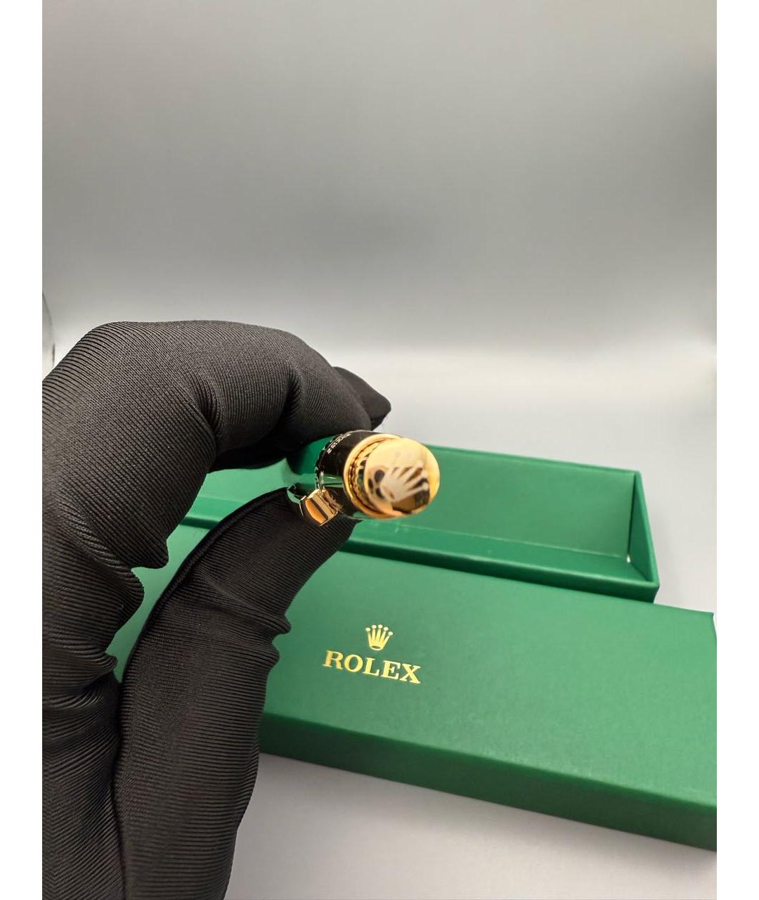 ROLEX Зеленая пластиковая шариковая ручка, фото 5