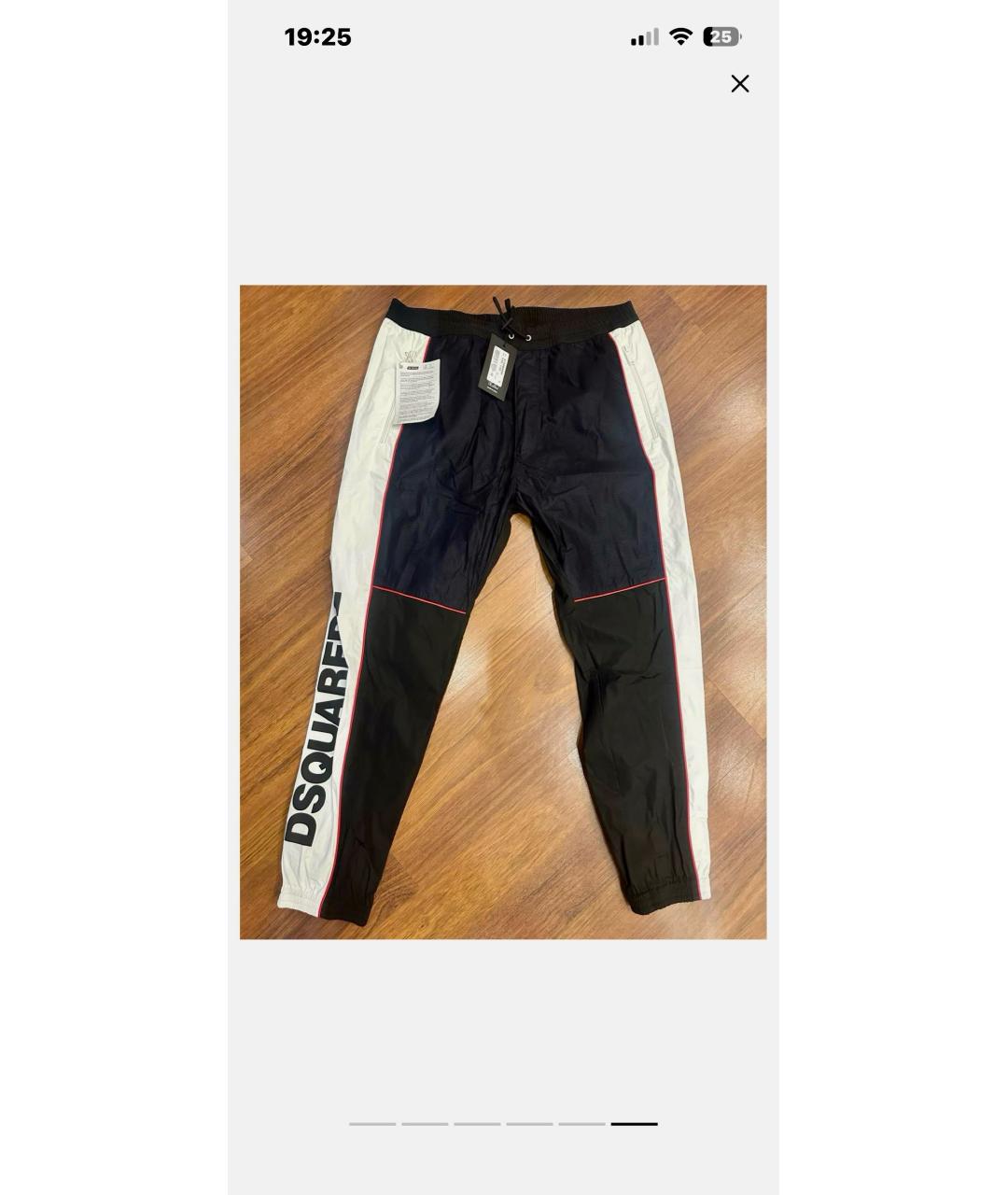 DSQUARED2 Черный спортивный костюм, фото 7