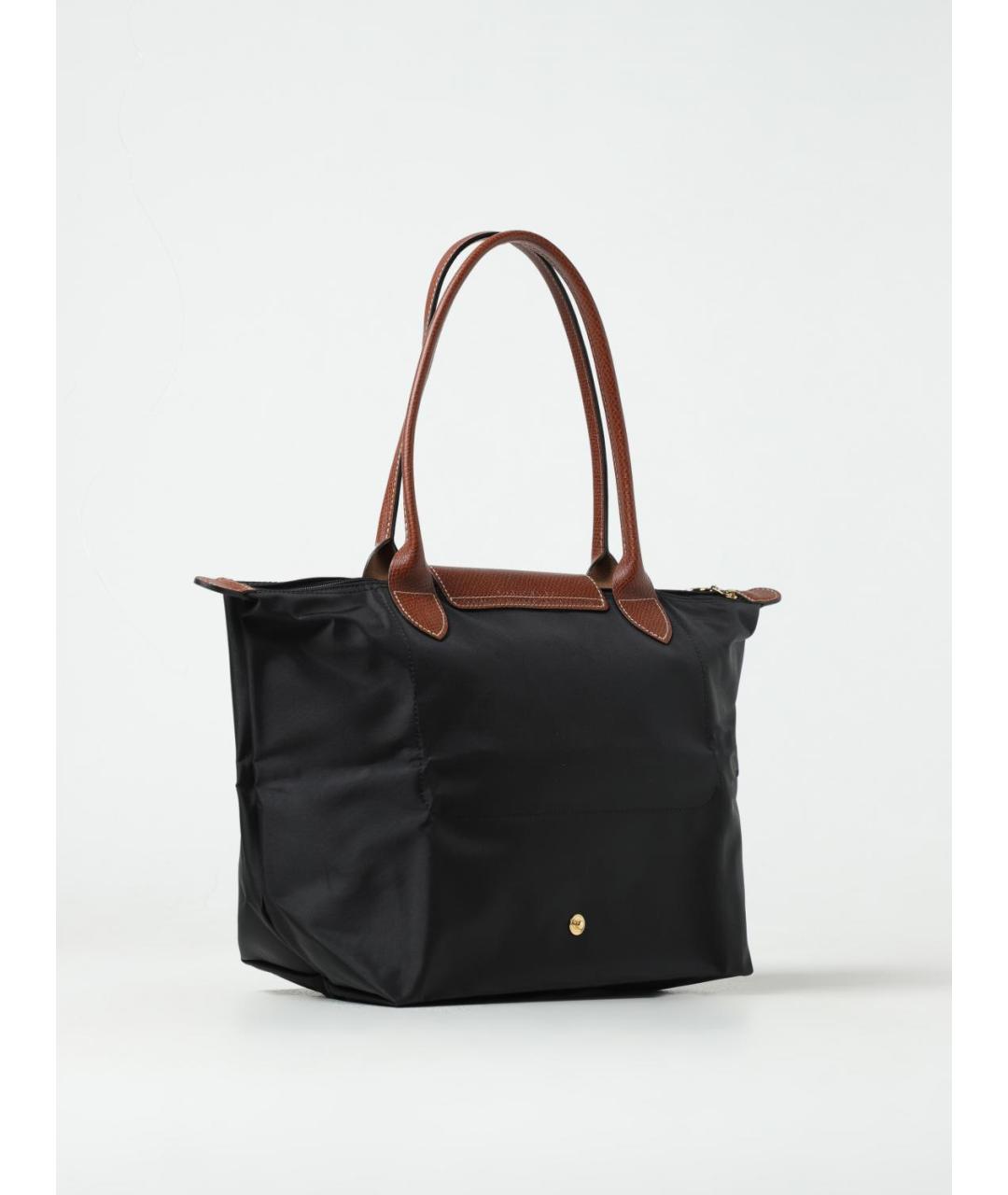 LONGCHAMP Черная сумка тоут, фото 2