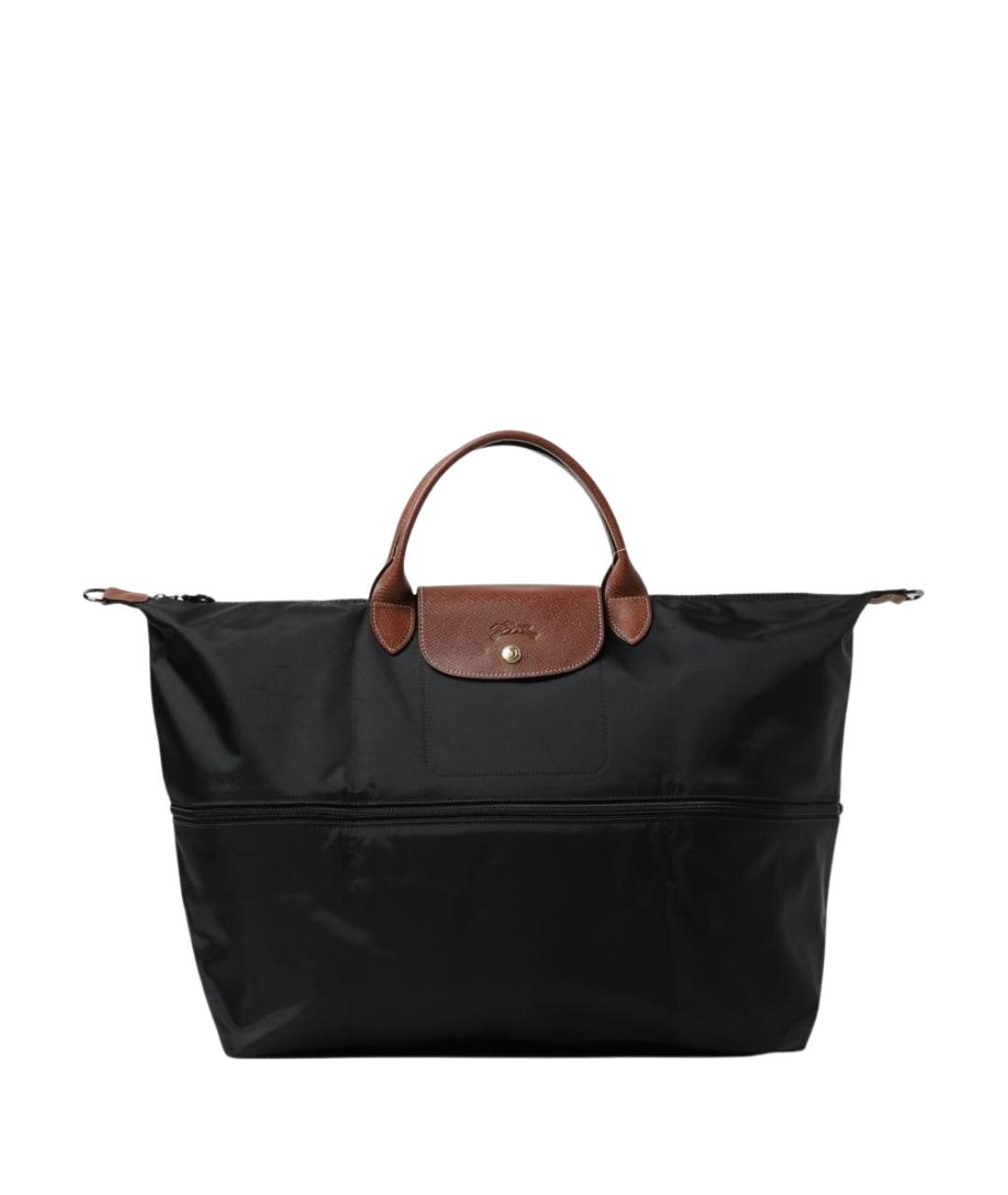 LONGCHAMP Черная дорожная/спортивная сумка, фото 1