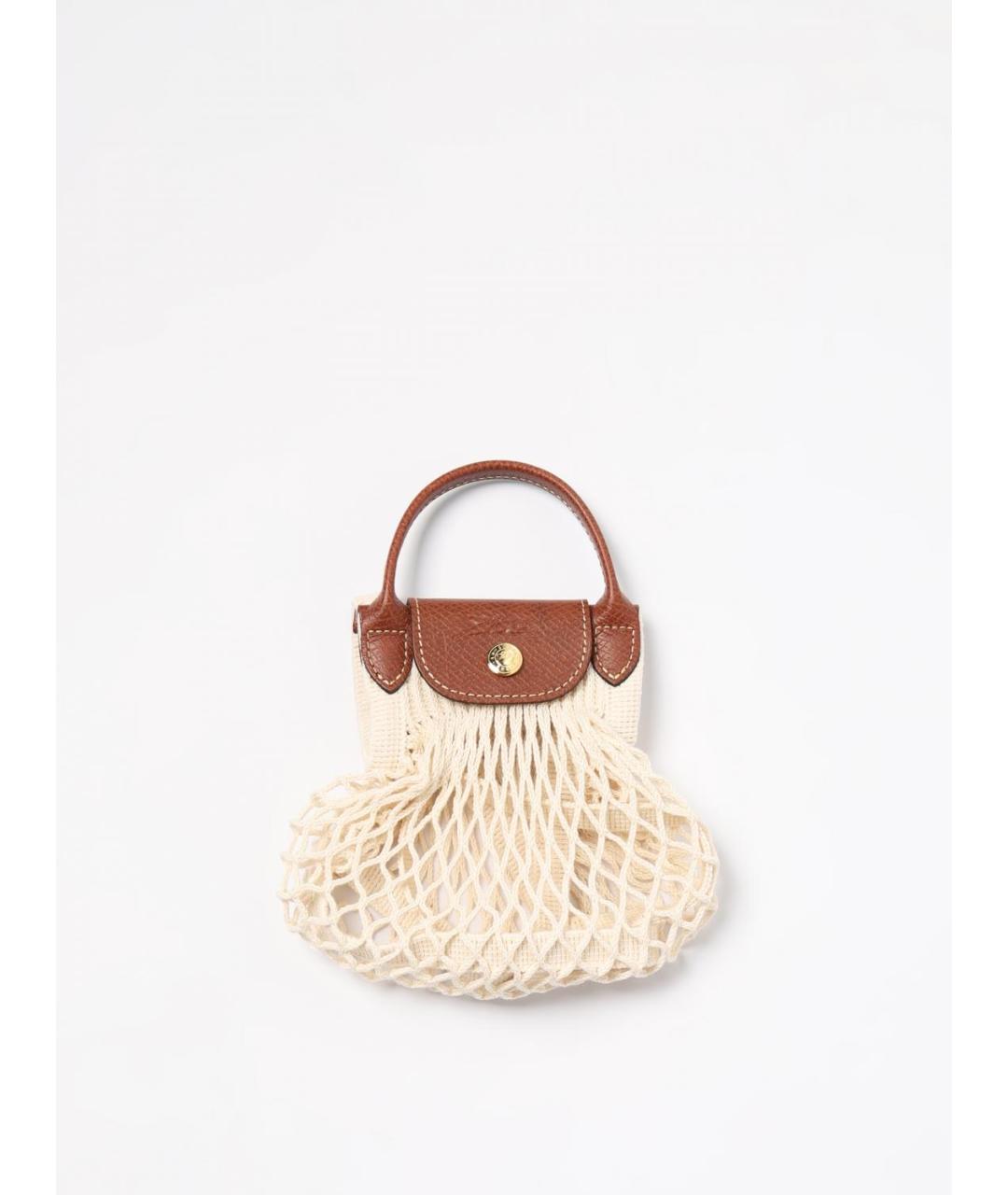 LONGCHAMP Бежевая сумка через плечо, фото 4