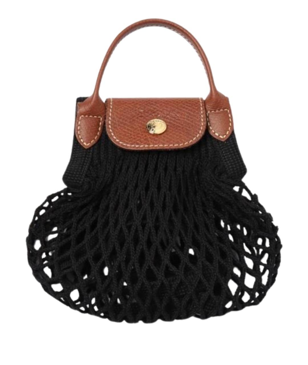 LONGCHAMP Черная сумка через плечо, фото 1