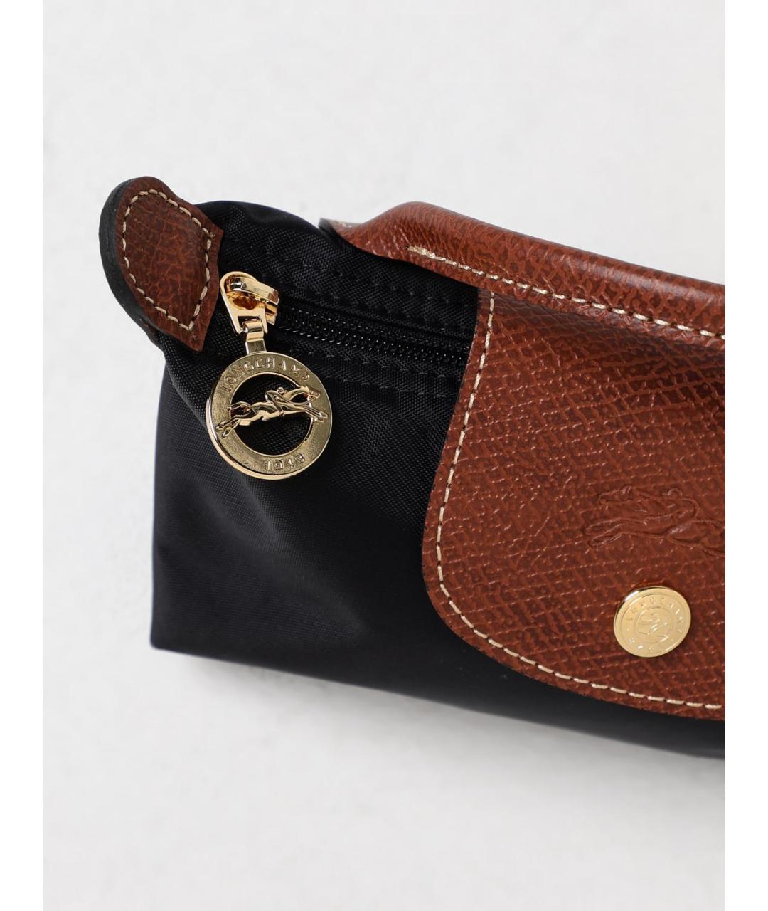 LONGCHAMP Черная сумка с короткими ручками, фото 3