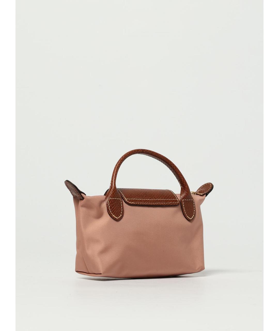 LONGCHAMP Розовая сумка с короткими ручками, фото 2