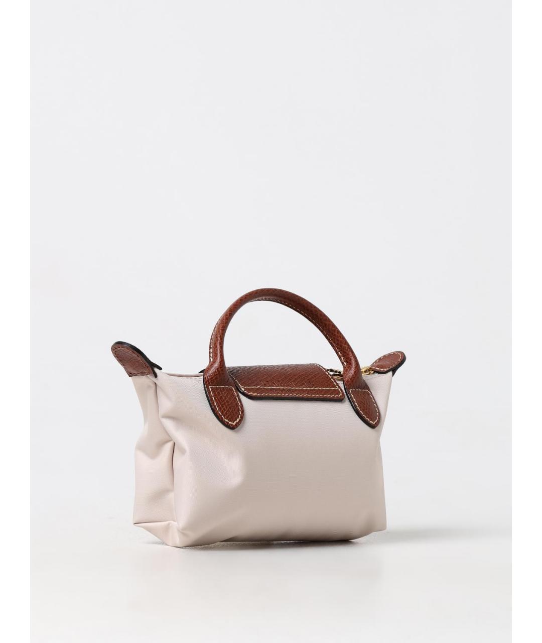 LONGCHAMP Бежевая сумка с короткими ручками, фото 2