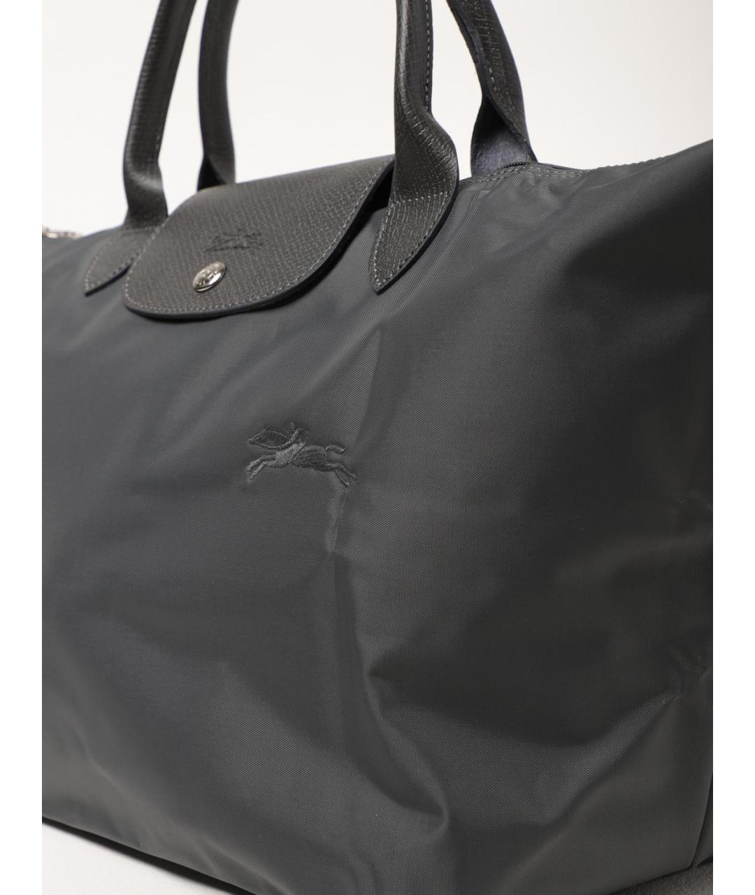 LONGCHAMP Серая дорожная/спортивная сумка, фото 3