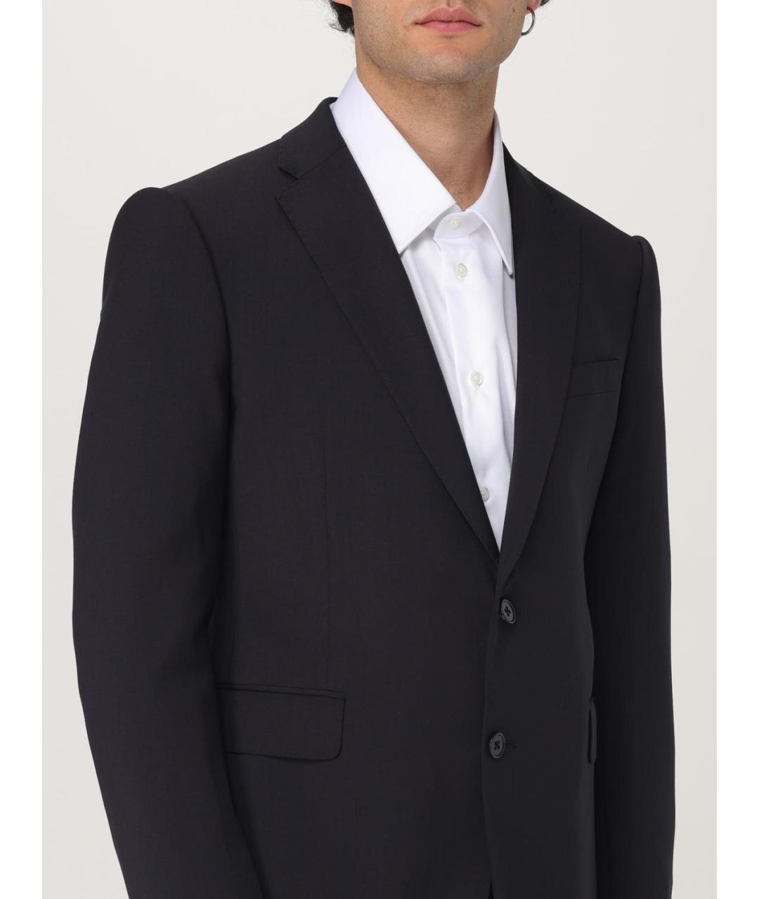 EMPORIO ARMANI Темно-синий классический костюм, фото 5
