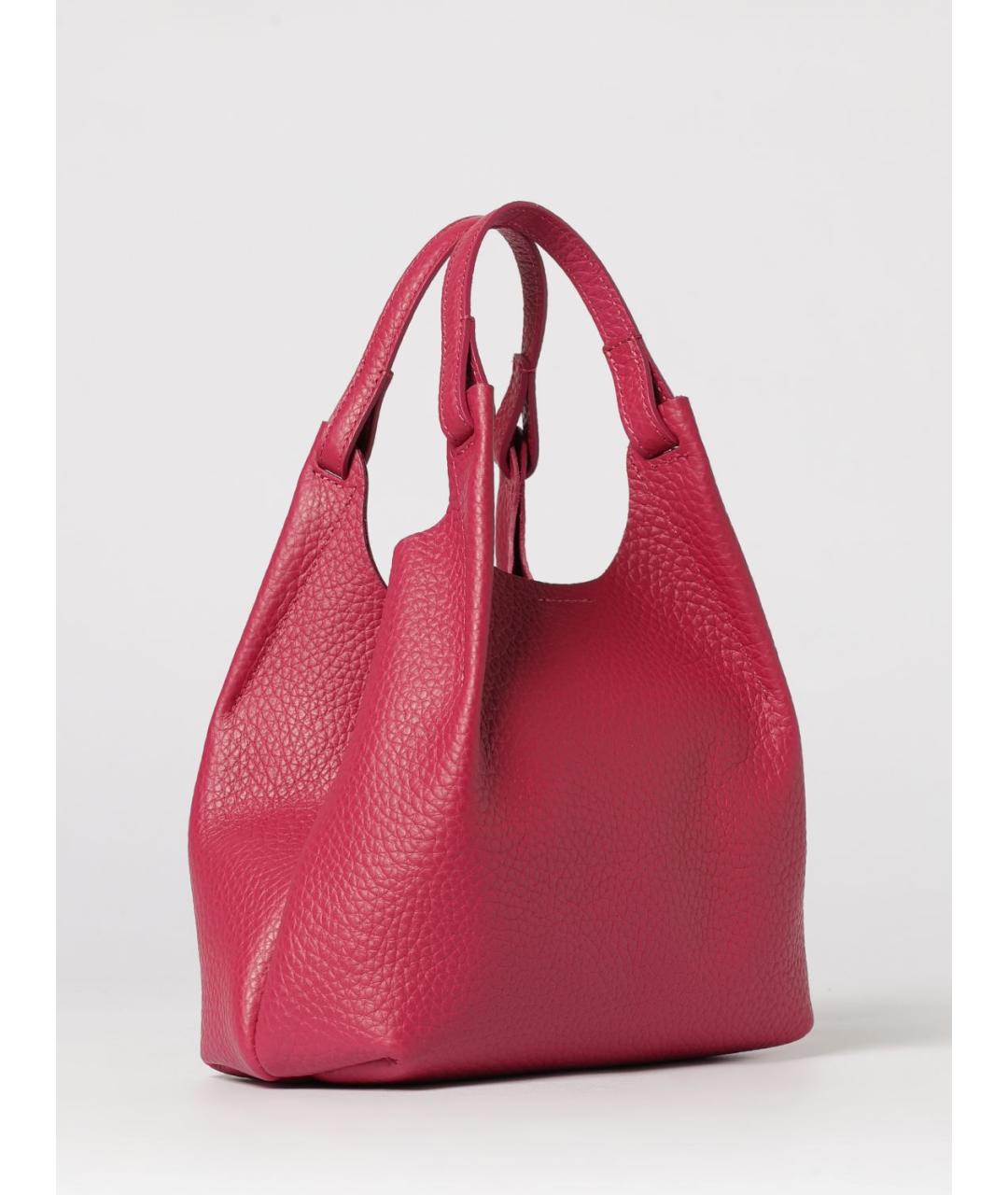 Gianni Chiarini Розовая кожаная сумка тоут, фото 2