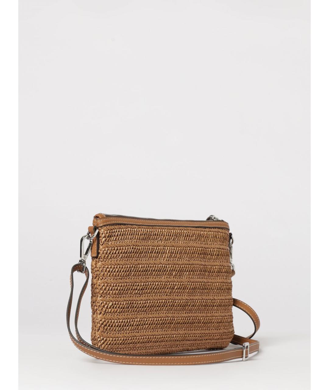 Gianni Chiarini Коричневая пелетеная сумка через плечо, фото 2