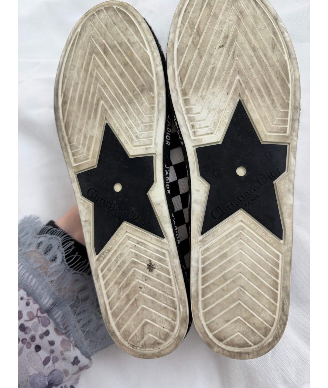 CHRISTIAN DIOR Белые текстильные эспадрильи, фото 4