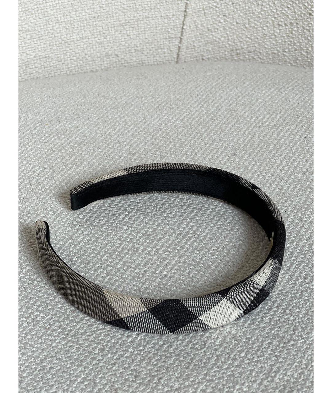BURBERRY Черный ободок, фото 3
