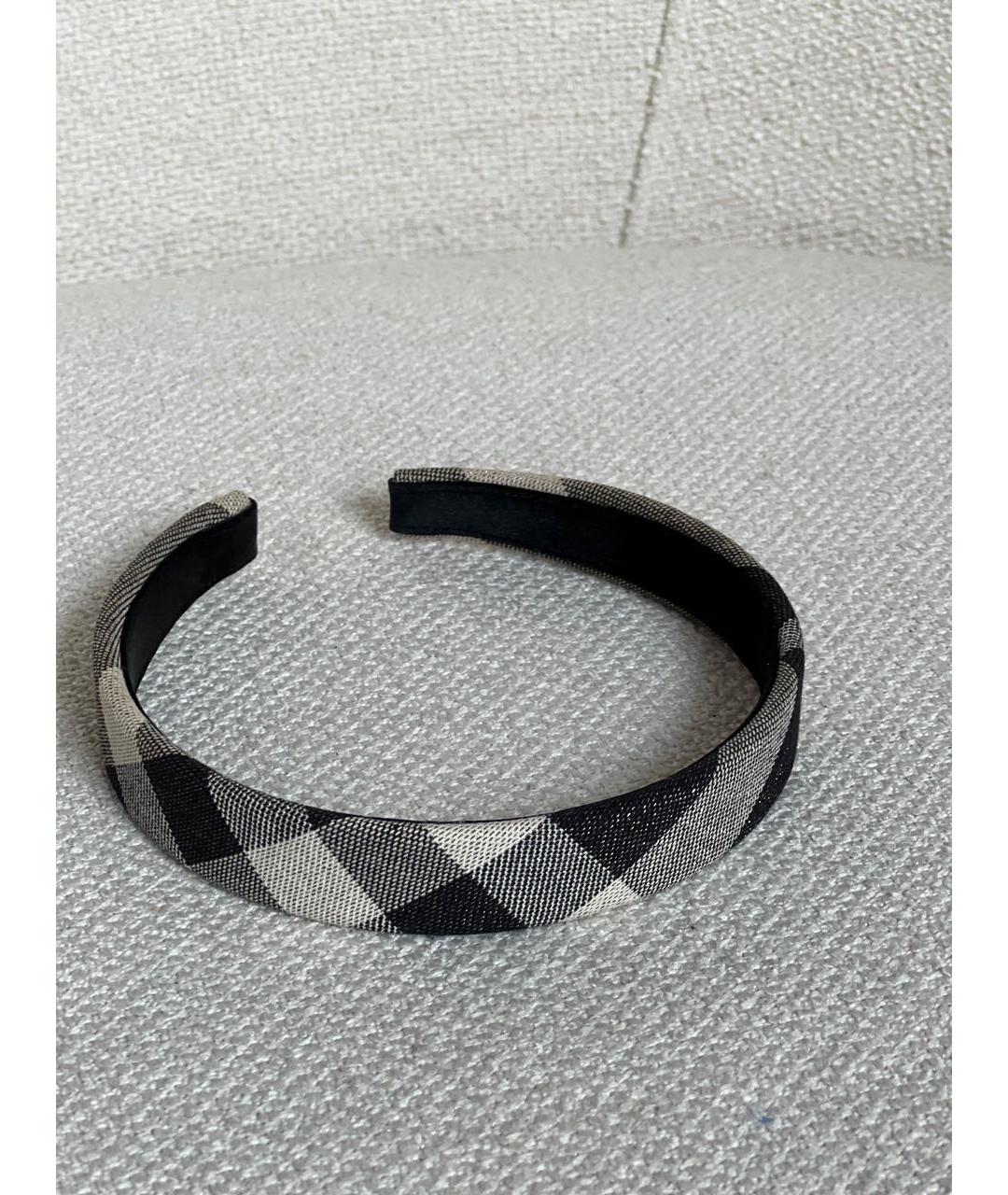 BURBERRY Черный ободок, фото 8