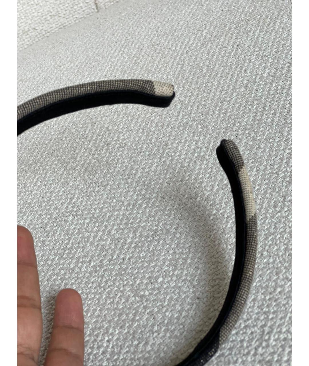 BURBERRY Черный ободок, фото 5