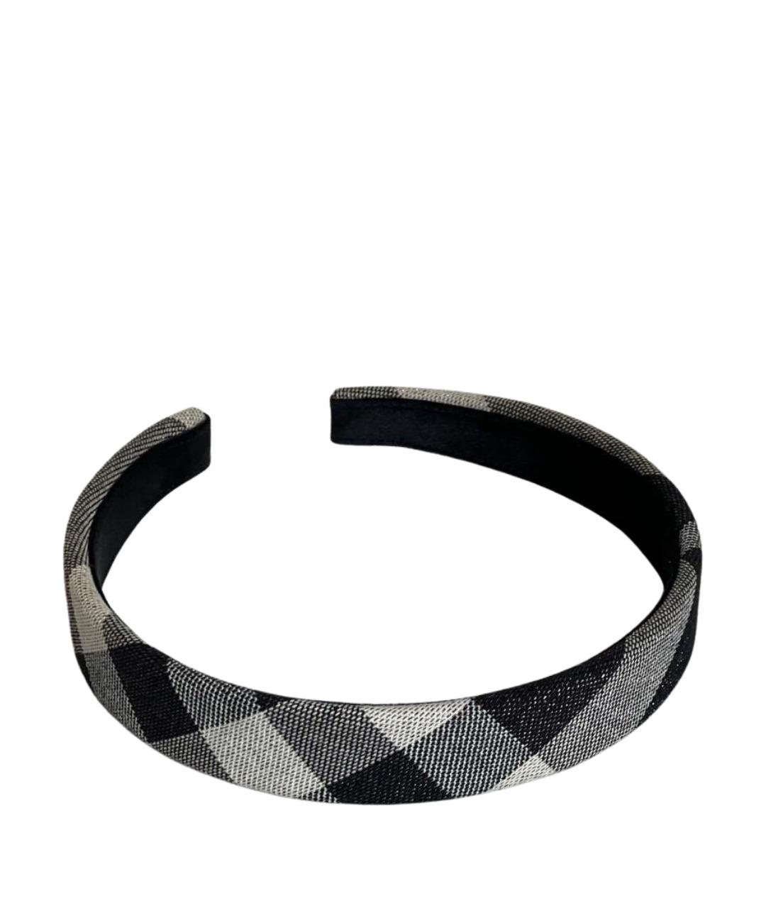 BURBERRY Черный ободок, фото 1
