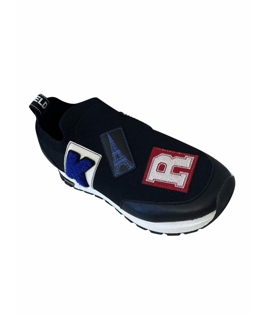 KARL LAGERFELD Черные эспадрильи, фото 2